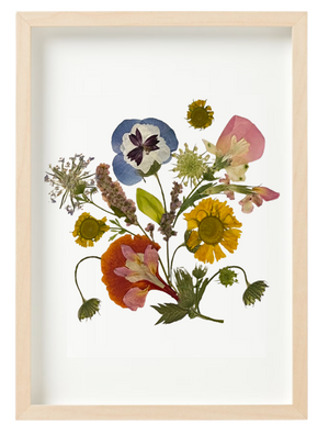 
                
                    Load image into Gallery viewer, A Bunch of Love Pressed Flower Frame
                
            