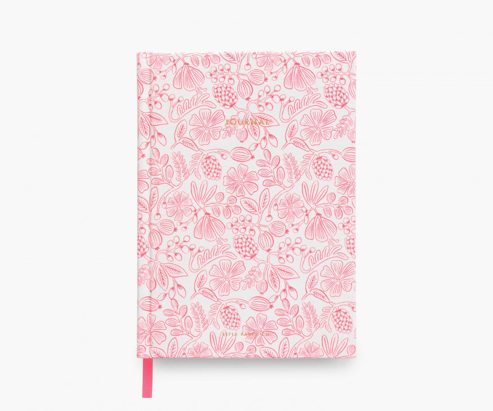 Moxie Floral Fabric Journal