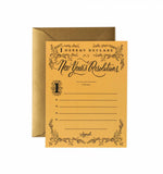 New Year's Resolution Constitution Card