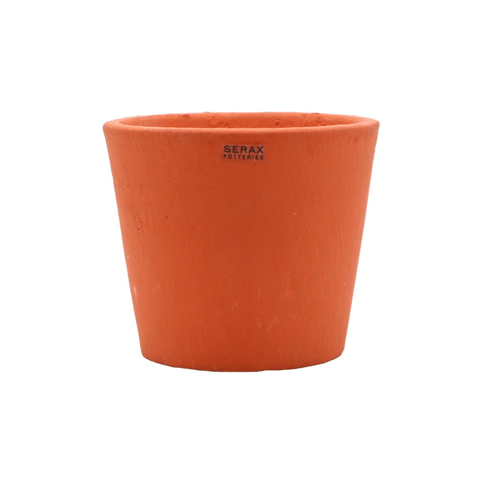 Small Orange Pot Container