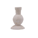 White Candle Holder